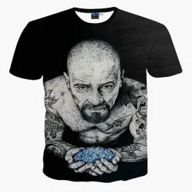 Men's 3D Walter White Meth T-Shirt