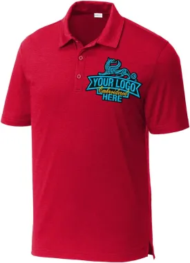 Men's Custom Golf Shirt. Custom Embroidered Strive Polo/Golf Shirt