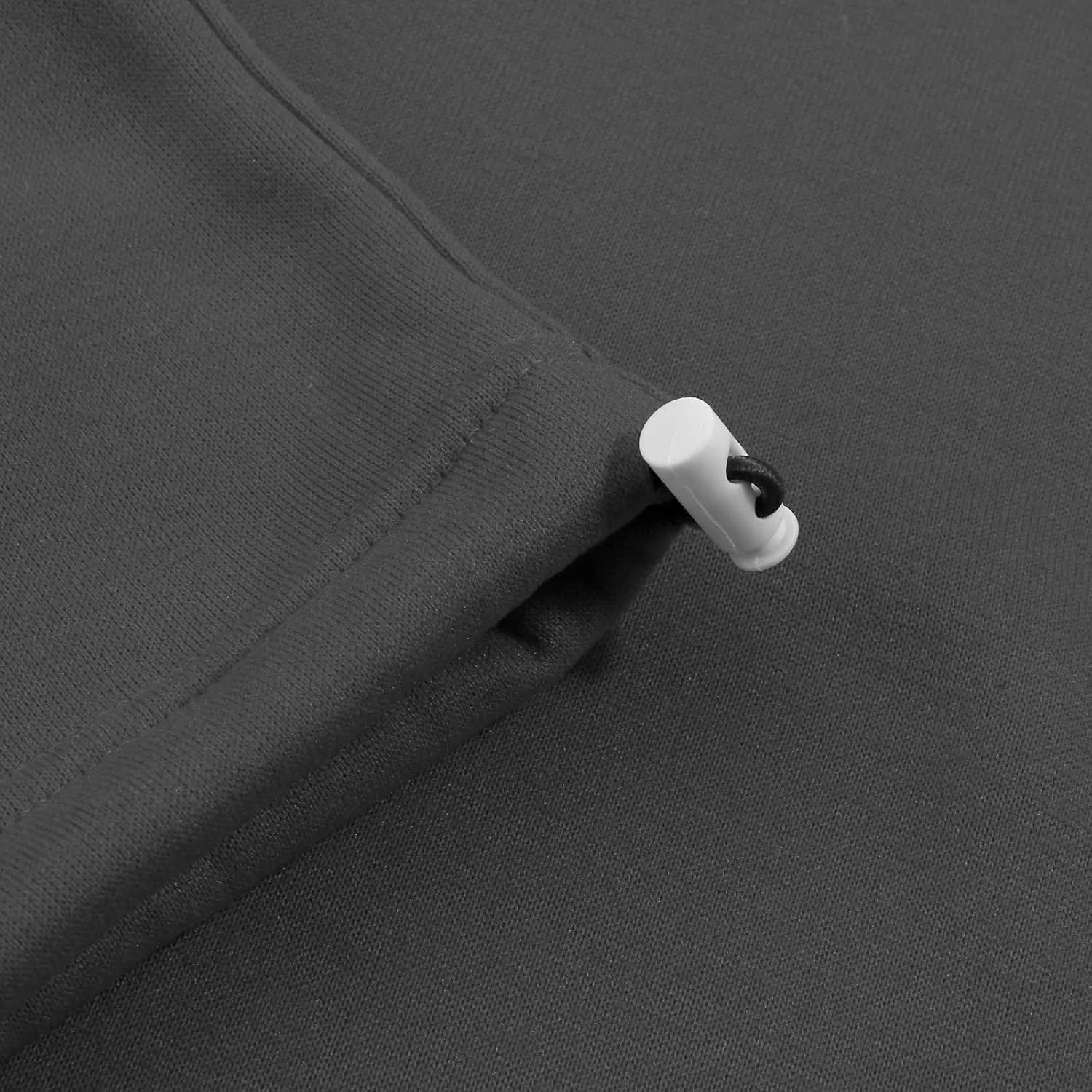 Mens Fleece Sweatpants Heavyweight Baggy Elastic Waist Joggers Fall Winter Drawstring Wide Leg Cargo Pants Pockets