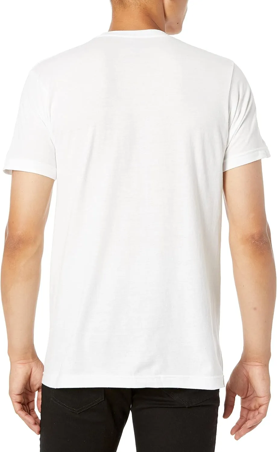 Men's Official Red Hot Chili Peppers Distressed Outlined Logo T-Shirt