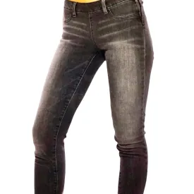 Mid Rise Denim Black Skinny Jeans