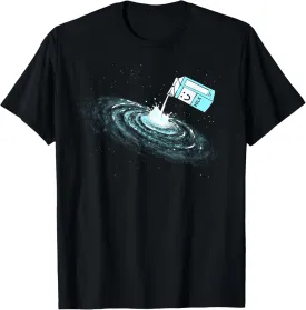 Milky Way Galaxy Shirt Pun Astronomy Space Lovers Astronaut T-Shirt