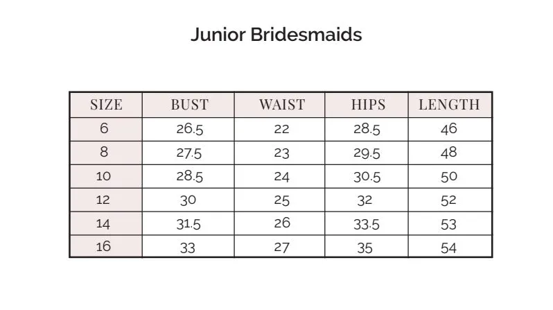 ML Jrs - 13201 - Cheron's Bridal, Junior Bridesmaids Dress