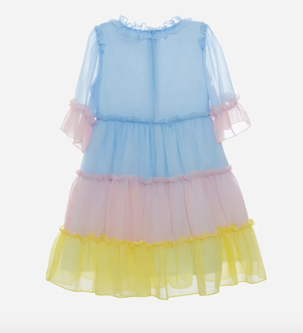 Multicolor Chiffon Dress