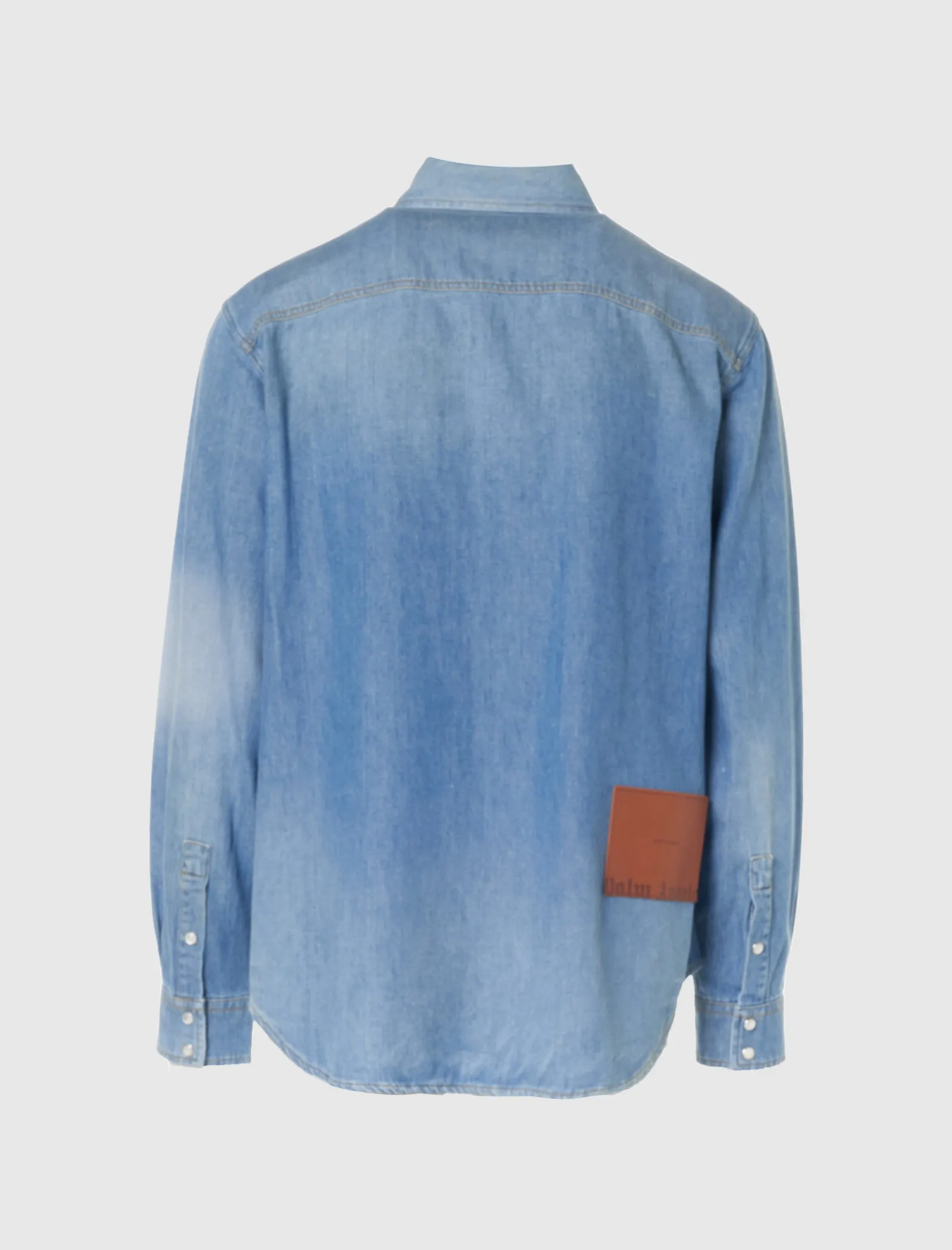 PA MONOGRAM DENIM SHIRT