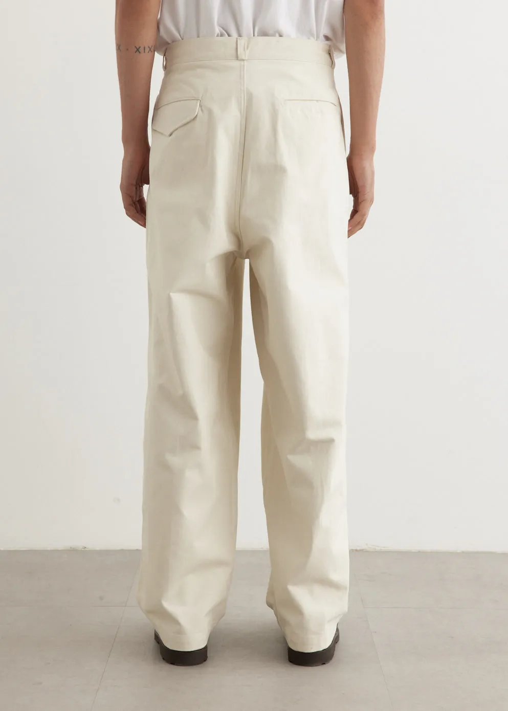 Peach Skin Wide Pants