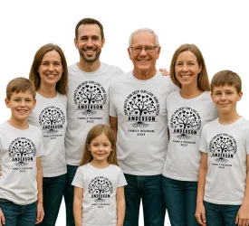 Personalized Handmade Family Reunion Shirt  Our Roots Run Deep Tee, Custom Family Tree T-Shirt, Funny Matching Family Vacation Shirt, Unique Family Gathering Gift
