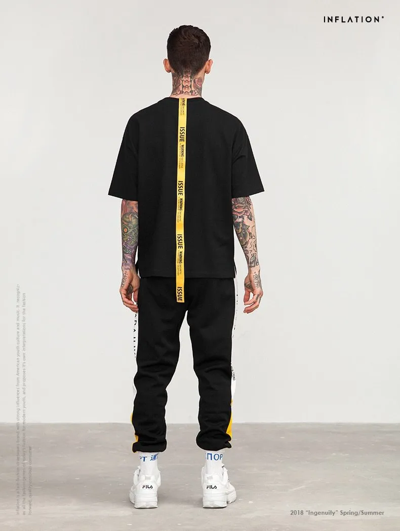 Premium Long Ribbon Cotton T-Shirt