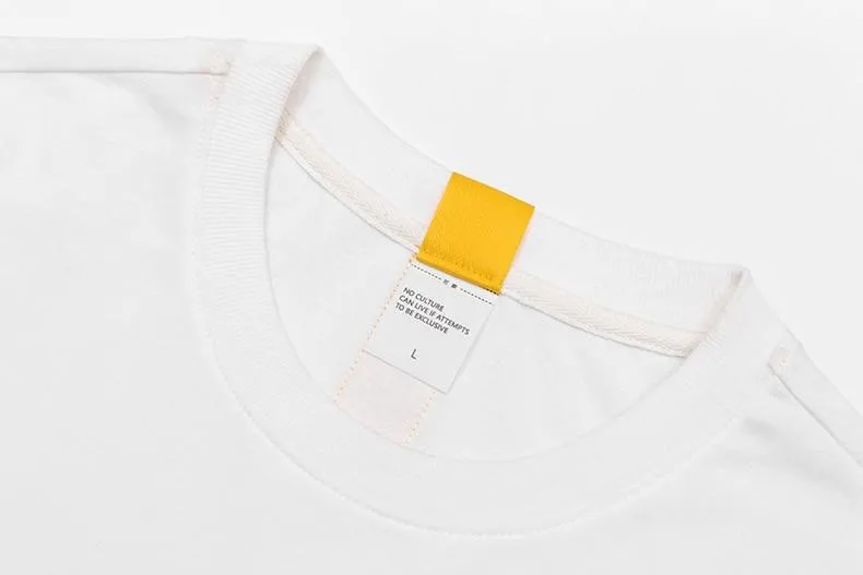 Premium Long Ribbon Cotton T-Shirt