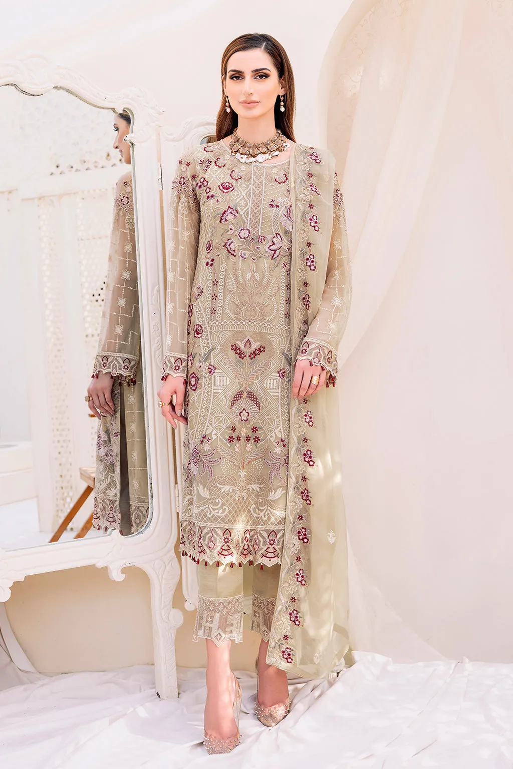 Ramsha Chiffon Formal Collection – F-2306
