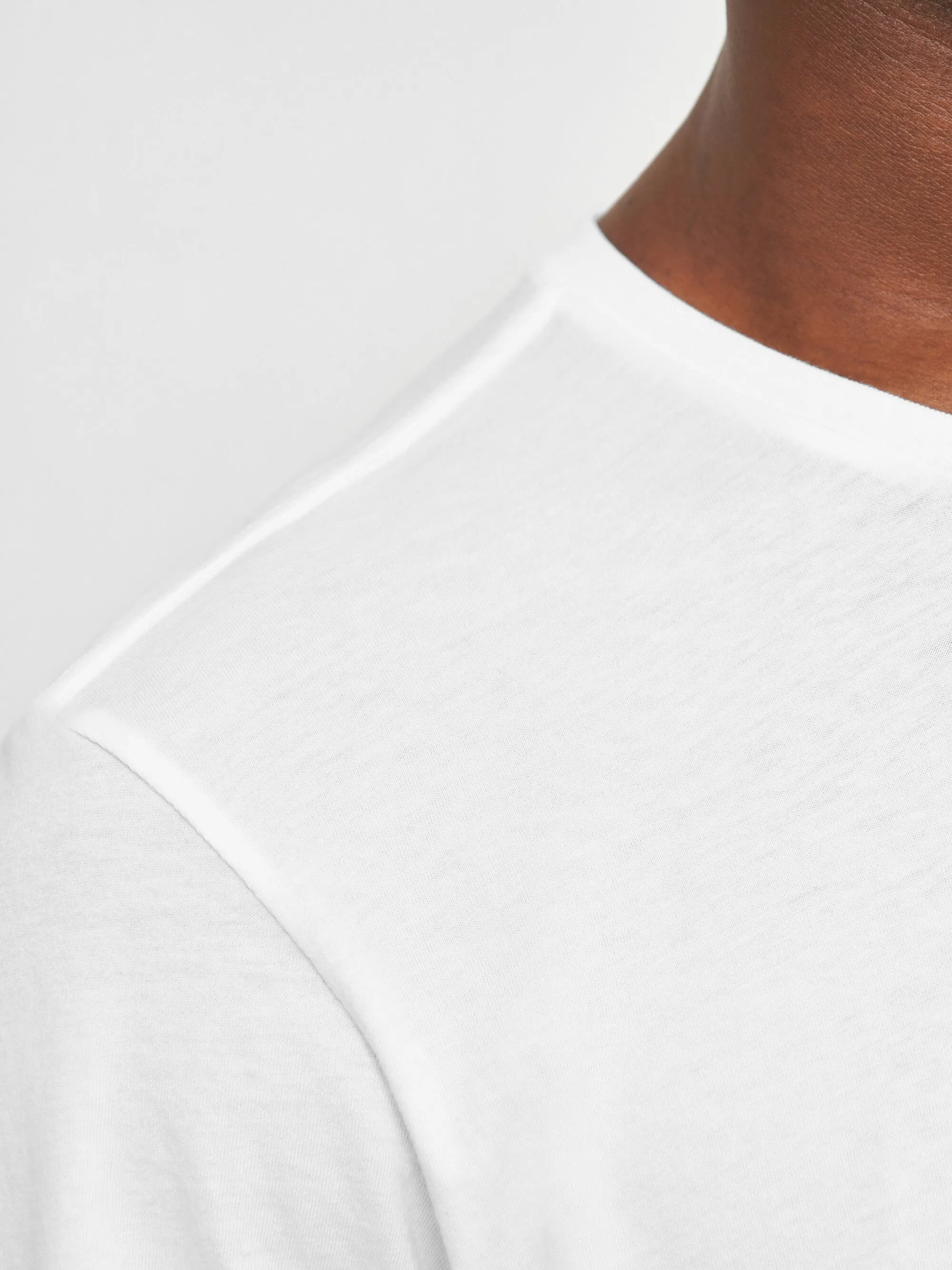 Regular fit Basic tee - Bright White