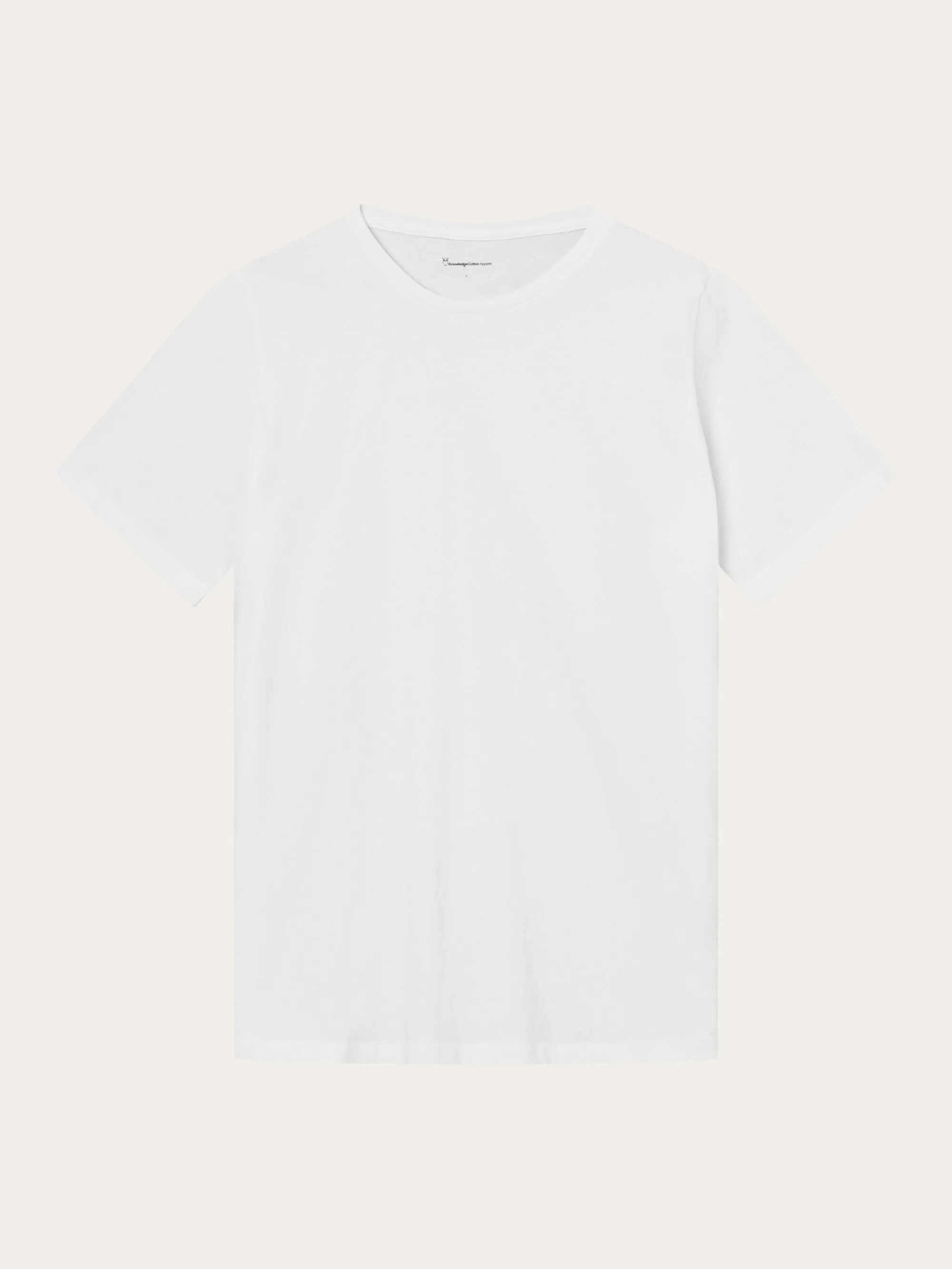 Regular fit Basic tee - Bright White