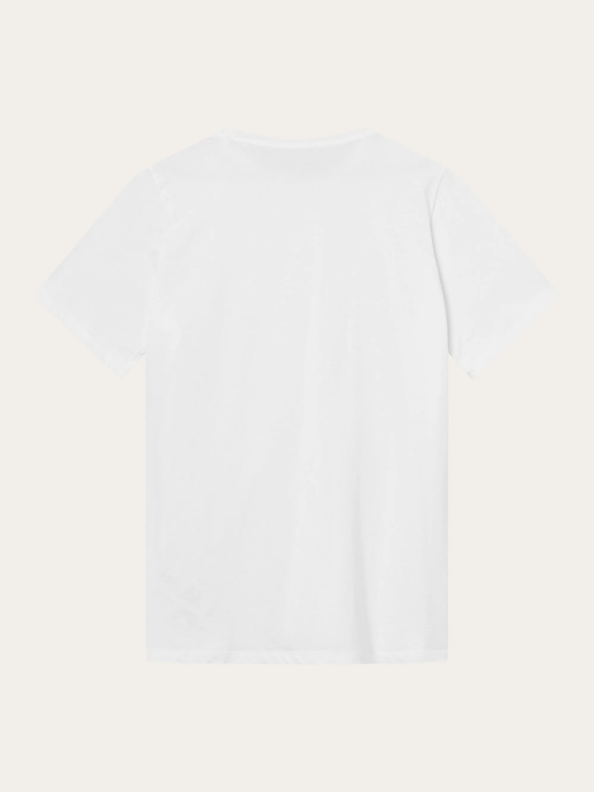 Regular fit Basic tee - Bright White