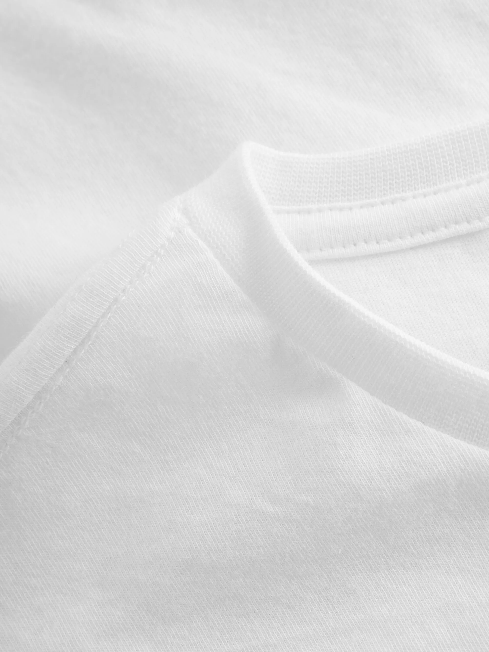 Regular fit Basic tee - Bright White