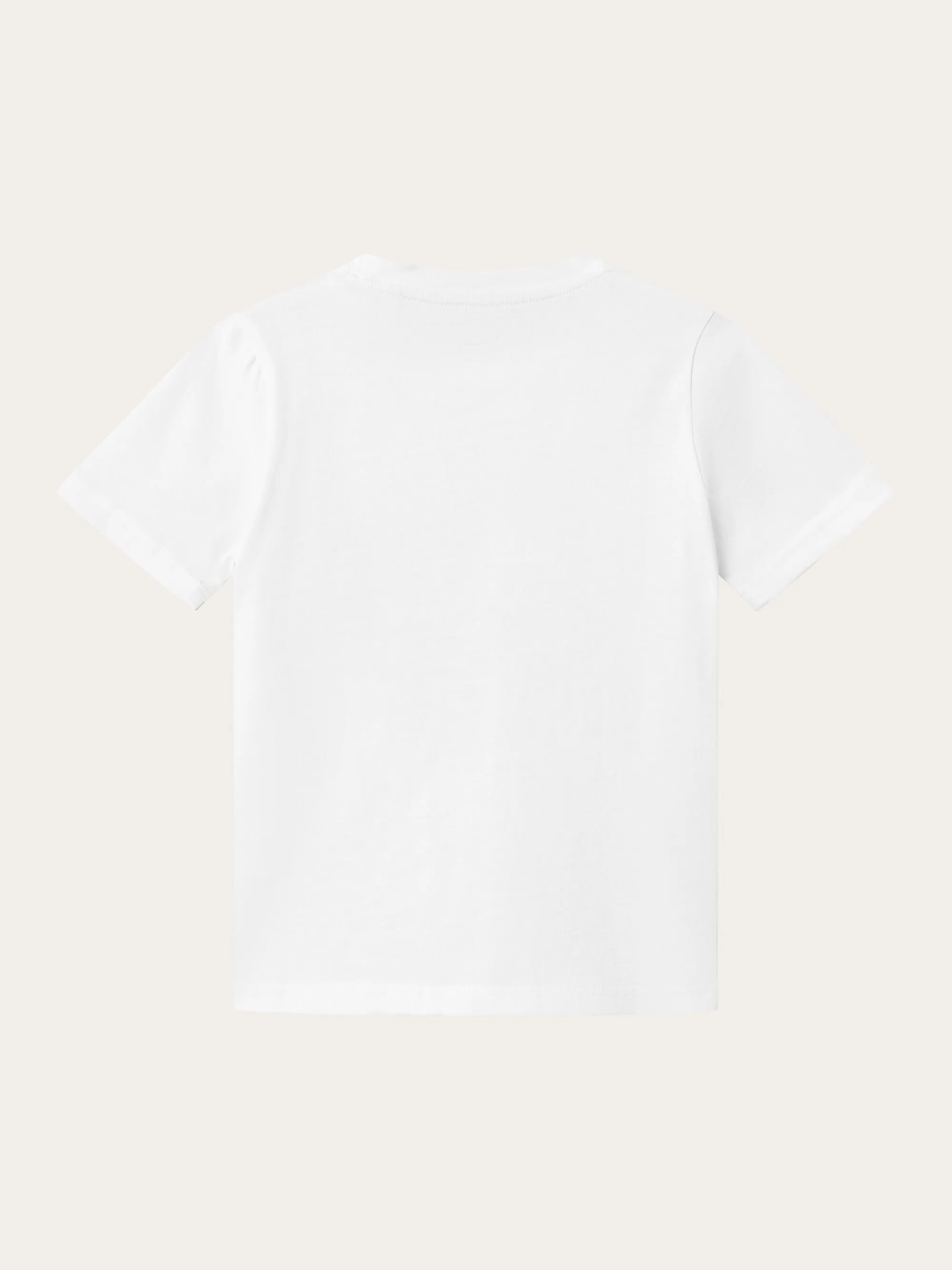 Regular fit owl chest print - Bright White