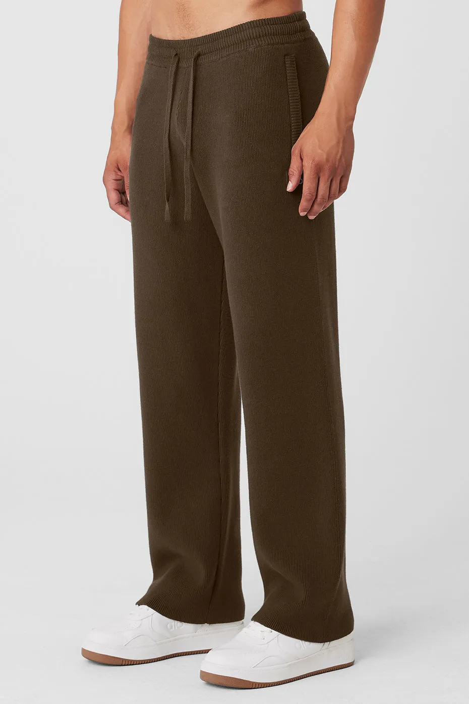 Scholar Straight Leg Sweatpant - Espresso