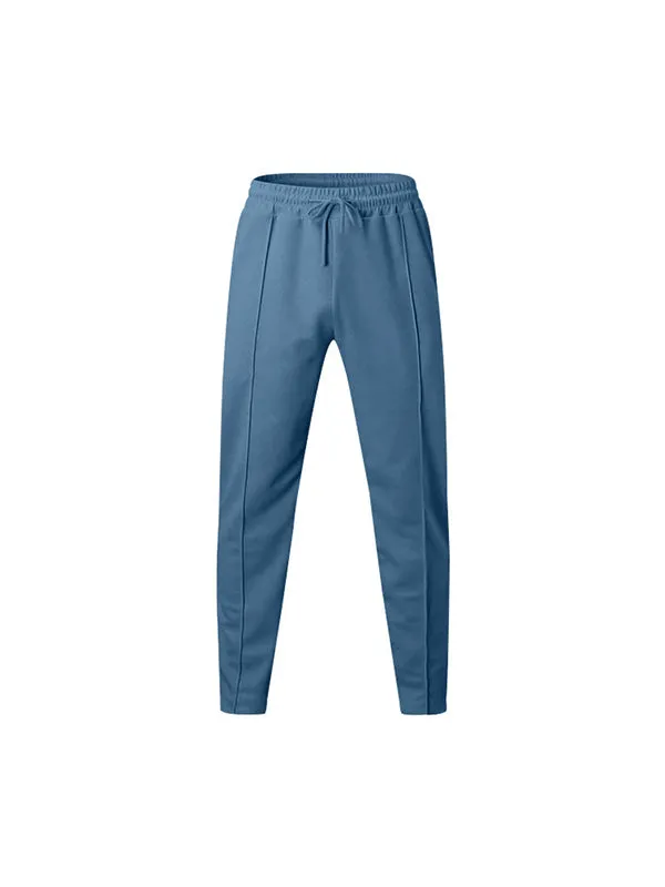 Solid Color Loose Straight Wide Leg Pants
