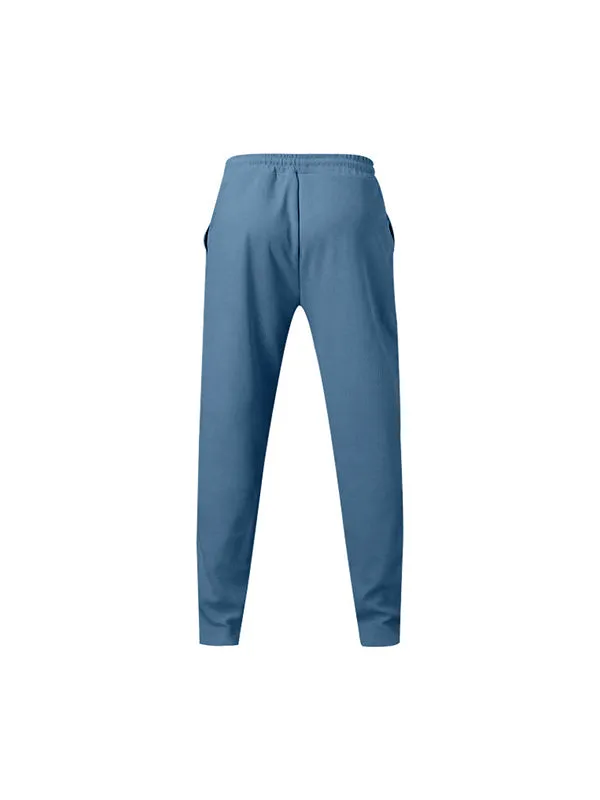 Solid Color Loose Straight Wide Leg Pants