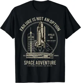 Space Shuttle Launch Galaxy T-shirt T-Shirt
