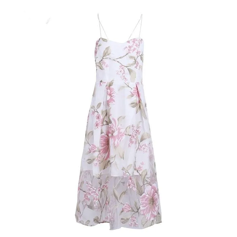 TEA TIME FLORAL DRESS