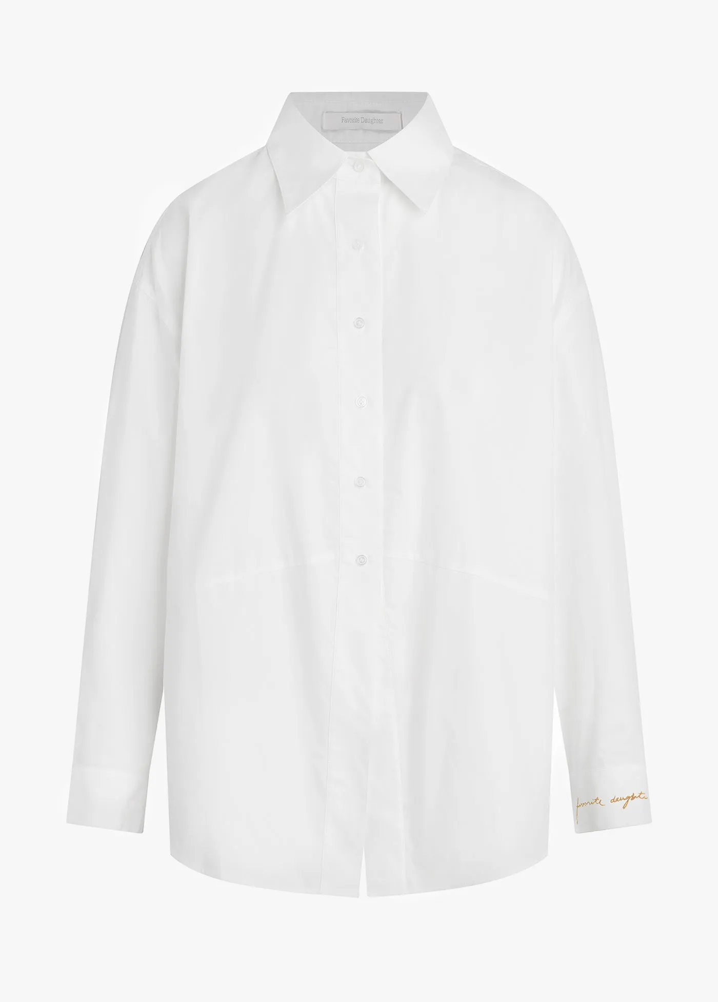 THE DOOR'S ALWAYS OPEN EX-BOYFRIEND LINEN SHIRT