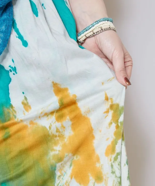 Tie Dye Wide Leg Pants