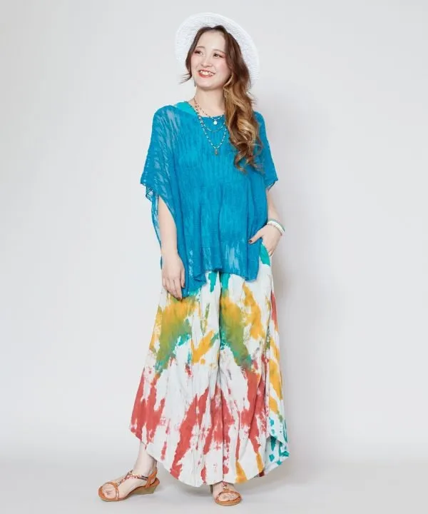 Tie Dye Wide Leg Pants