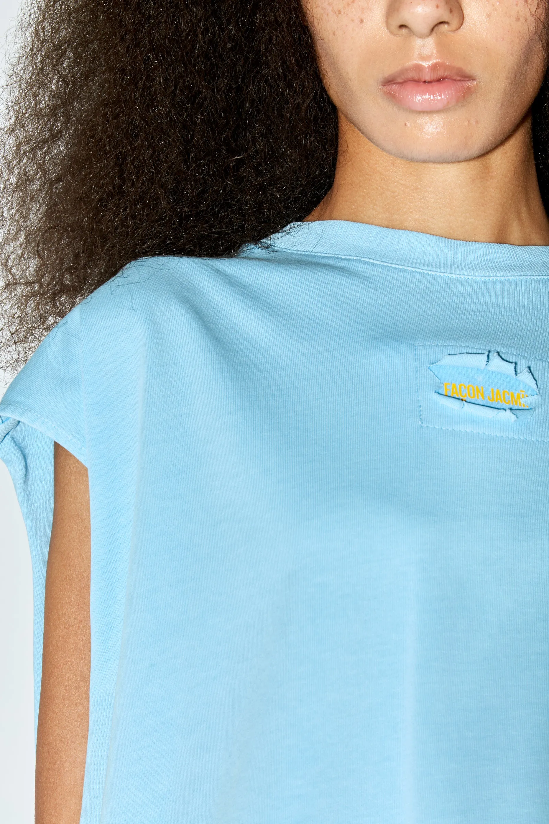 TOSCA top light blue