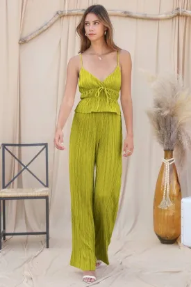WIDE PANTS WITH ELASTIC WAISTBAND