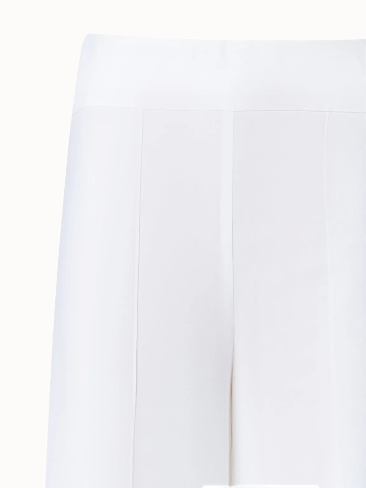 Wide Silk Pants with High Silts